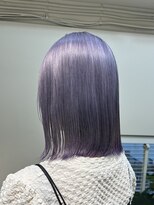 テン バイ アンブルリュクス 池袋(teN +by ambleluxe)&nbsp;ボブ/ケアブリーチ/ラベンダー/池袋