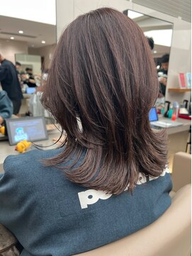 ピークアブー ワン(PEEK-A-BOO ONE) くびれヘアレイヤーカットイメチェンチョコブラウン