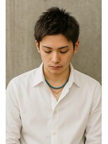 ラムデリカ(LUMDERICA)&nbsp;30代、40代　刈り上げすぎないアップバングショート
