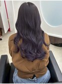 髪質改善＊ラベンダーグレージュロング＊美髪【Zina札幌】