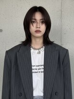 エイチ ウルフカット 大阪梅田(811)&nbsp;フェイスフレーミングルーツカラーネオウルフ天使の羽バングボブ