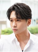 黒髪リクルートフェザーショートフェザーパーマ韓国マッシュ