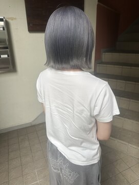 コレットヘアー ザモリオカ(Colette HAIR the MORIOKA) silver color×bob