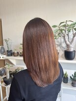 クロック 松井山手店(Clock)&nbsp;艶感ブラウン×まとまりロング