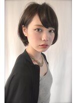 【BALLOON HAIR】No.1☆大人可愛いヘアーで耳かけ小顔ショート☆