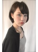 【BALLOON HAIR】No.1☆大人可愛いヘアーで耳かけ小顔ショート☆