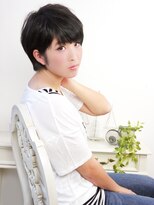 ヘア ジュレ ドゥ(hair jurer deux)&nbsp;【ヘアジュレドゥ 松田】 ナチュラル可愛い耳かけショート