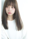 《K-two栄・矢場町》切りっぱなしのツヤ感ロング♪by齋藤