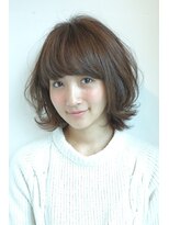 ノックス NOCKS(南流山駅前店)&nbsp;外ハネカールが可愛いボブ