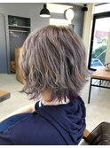 シルバー【倉敷】【岡山】【ハイライト】【バレイヤージュ】