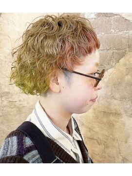 マギーヘア(magiy hair) マッシュボブパーマ［magiyhair西部笑］