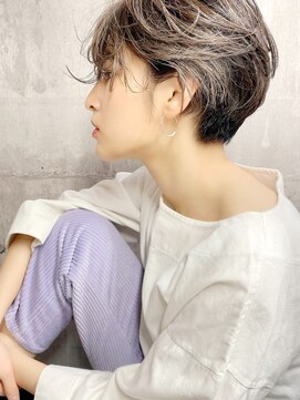 レトン 銀座(leton) Aラインボブ/マロンベージュ/ニュアンスマッシュ[東銀座/銀座]