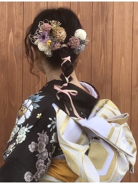 ソラ(Sola) 成人式アップスタイル