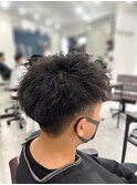 ツイストアップバングショート