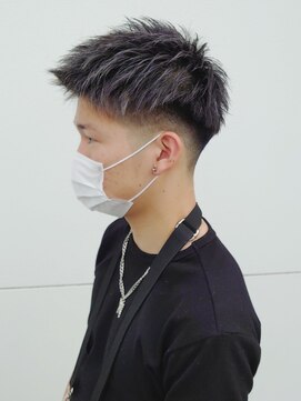 ジョイス(JOYCE) ホワイトメッシュフェードスタイル