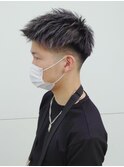 ホワイトメッシュフェードスタイル