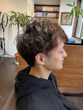 スープレックス ヘアーデザイン(SOUPREX HAIR DESIGN) 男前!柔らかニュアンスパーマ!20代 30代 40代 50代 パーマ