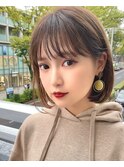 @abiru_sand/イメチェン/チェリーブラウン/ダークアッシュ池袋駅