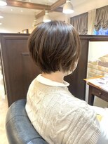 アドラーブル 女池店(adorable)&nbsp;【ふんわりベージュショート】【30代40代】