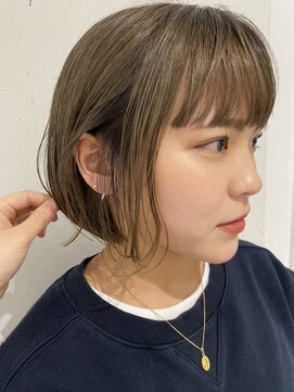 ソアヘアー(Soar hair) bob×オリーブカラー