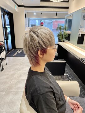 シファー(～Cifer) メンズライク/ウルフカット/インナーカラーお客様ヘア☆