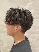 チリンバイロストシティー(Chillin by LOSTCITY)&nbsp;メンズパーマスタイル髪質改善スクールカット