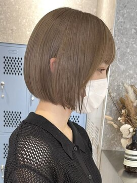 サンクプロジェクト(cinq PROJECT) ミルクティーベージュダブルカラーケアブリーチハイライト