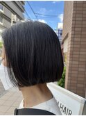 ツーブロック ボブ
