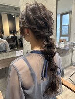 ヘアーアンドメイク ファット(Hair&Make PHAT) 編みおろしヘアセット　結婚式 二次会 20代30代