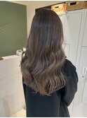 saraju サトウ 透明感グレージュ ロングレイヤー