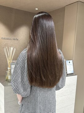 メゾンマイル 恵比寿(maison mile) グレージュカラー/髪質改善/暗めカラー[恵比寿駅]