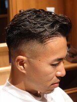 ダウバーバーショップ 表参道(DAU BARBER SHOP) 刈り上げ　パーマ