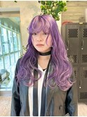 ラベンダーカラーパープルカラーバイオレットカラーハイトーン