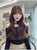 【LICCA 伊崎優李】韓国ヘア/レイヤーカット/前髪/姫カット