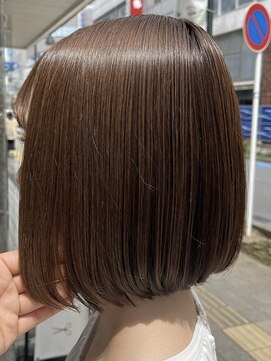 ラック 本厚木店(LUCK) 前下がりボブ/ボブ/前下がり/アッシュ/U24