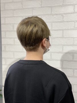 ビスイル 秋葉原店(Vis ill) メンズライクミニウルフショートウルフウルフパーマハイライト