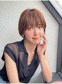 前髪あり大人ショートボブ20代30代40代表参道