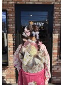 成人式ヘアセット