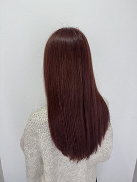 シエル 立川店(CIEL) 【CIEL 佐藤】ブリーチなしダブルカラー　ピンク