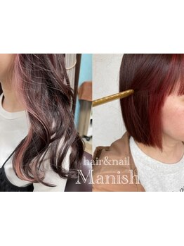 SNSで話題のティントバー♪高発色でインナーカラーにおすすめ☆透明感のあるイルミナカラーもご用意♪