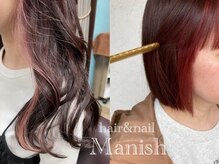 ヘアーアンドネイル マニッシュ(hair&nail Manish)
