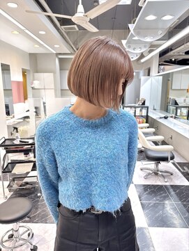 テテ(TETE) ボブ/切りっぱなしボブ/ミルクティーベージュ