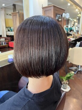 シャンプーボーイアネックス(SHAMPOO BOY Annex) 大人可愛いボブ20代30代40代セミロング◎長崎/佐世保