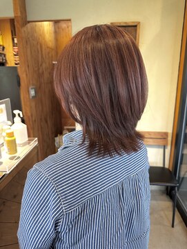 コモレビ(komorebi) 白髪ぼかし/ピンクベージュ