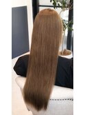 透明感つや感たっぷり！アッシュベージュカラー