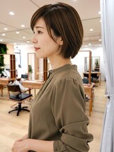 アエル 川西能勢口本店(aeru)&nbsp;ふんわり上品ボブ【阪急川西能勢口駅・JR川西池田駅】