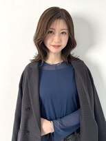 シクネ 新潟駅 万代(SHICUNE)&nbsp;【新潟/万代】20～40代　ミディアム　顔周りレイヤー