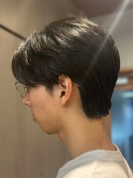 エリマバイフィフス 調布(elima by fifth) 調布センターパートニュアンスパーマフェザーパーマコンマヘア