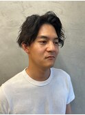 メンズカット/メンズパーマ/波巻きスパイラルパーマ/スパイラル