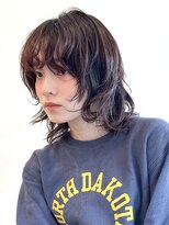 ローネス(LONESS) ほつれパーマ ニュアンスヘア ウルフパーマ ボブレイヤー